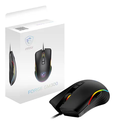 MOUSE GAMER MSI FORCE GM300 7200DPI RGB