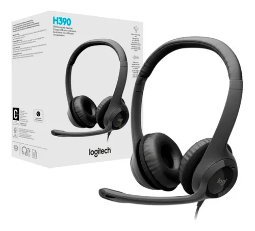 AUDIFONOS LOGITECH H390 NEGRO + MICROFONO USB