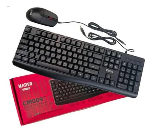 COMBO MOUSE Y TECLADO MARVO CM009