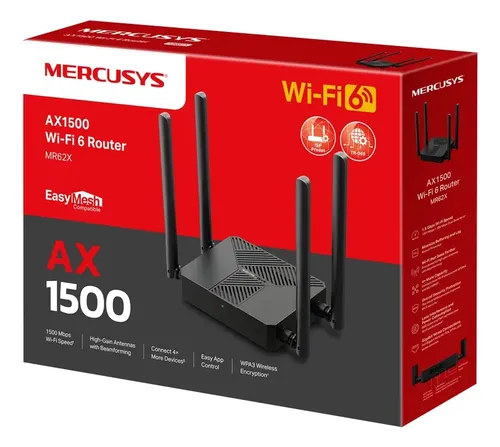 ROUTER MERCUSYS AX1500 MR62X