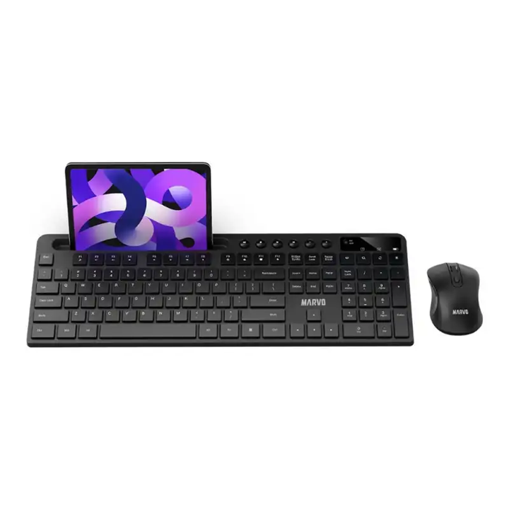 COMBO MARVO INALAMBRICO KC411W TELCLADO MOUSE