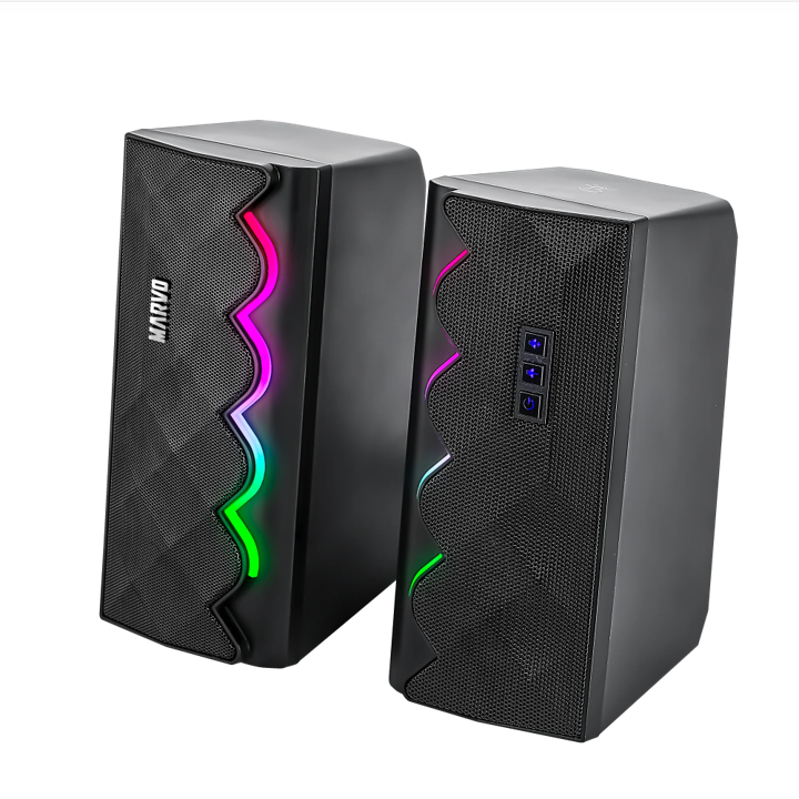 CORNETAS MARVO BLUETOOTH ALAMBRICAS HAVOC 30 RGB