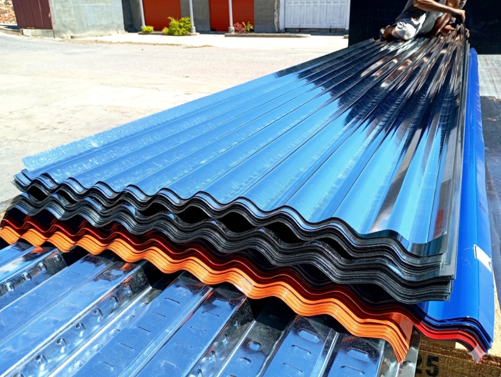 Lámina de Zinc ondulado 10 pies (3.05mtrs) x 0.17mm