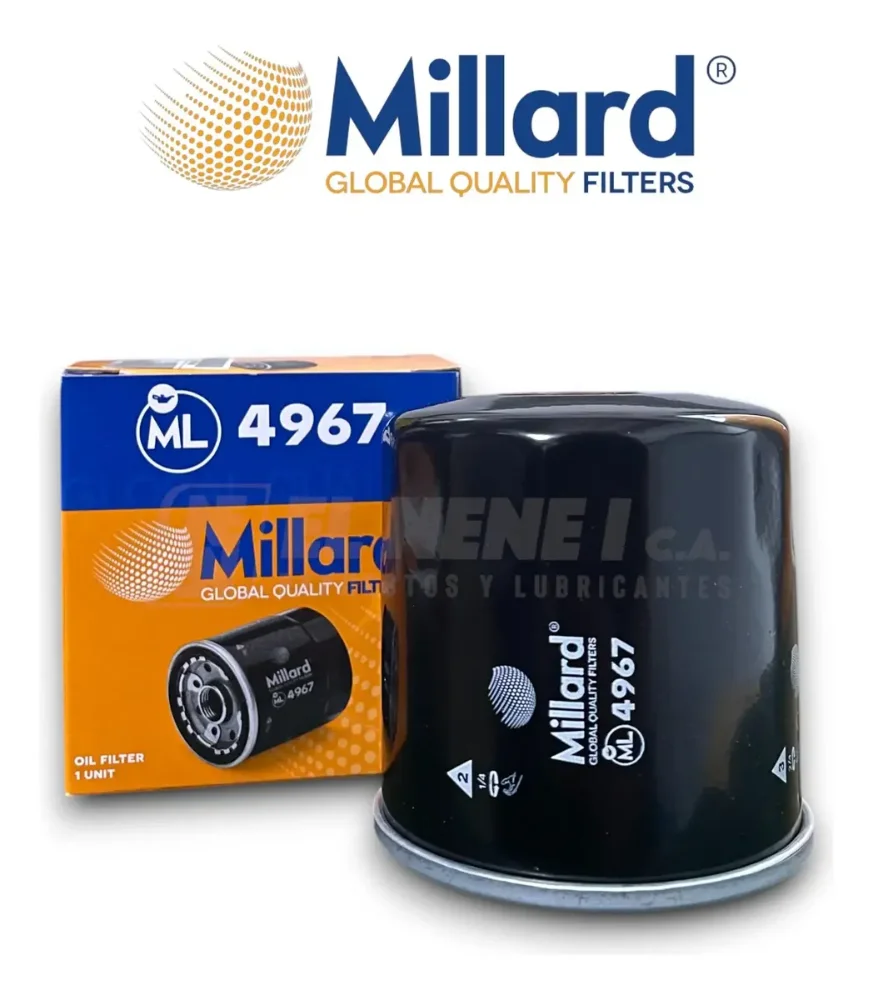 FILTRO ACEITE ML-4967 WIX-51394 TOYOTAS COROLLAS TODOS