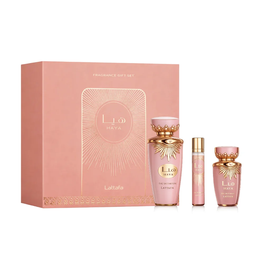 Lattafa Haya 100ml Dama 3pzas