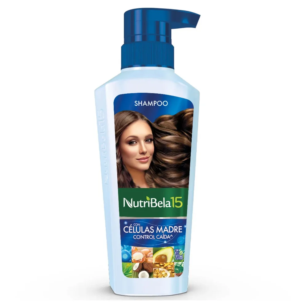 Shampoo Nutribela Células Madre Control Caída 200ml