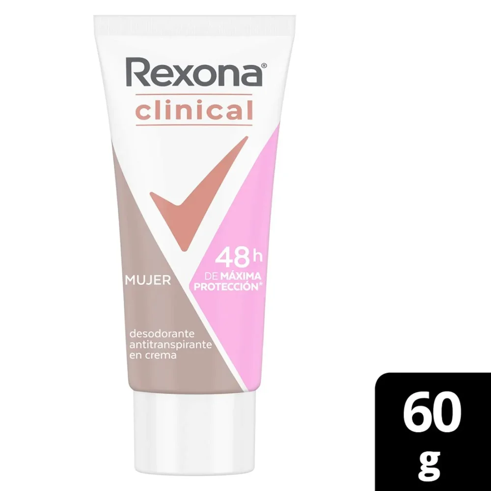 Desodorante Rexona Clinical Tubo Mujer x30grs