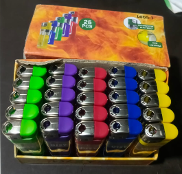 caja de encededores tic tac con linterna X25u