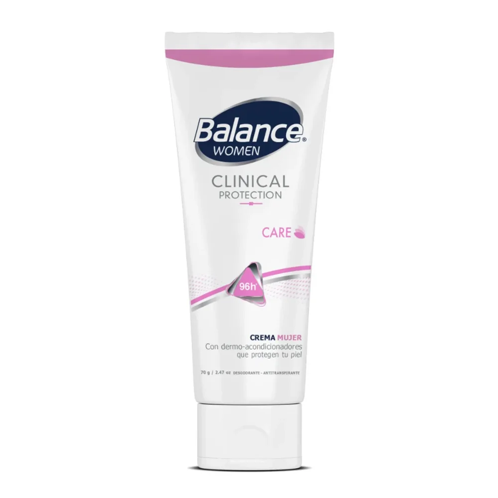 Desodorante Balance Crema Clinical Care Mujer 70grs