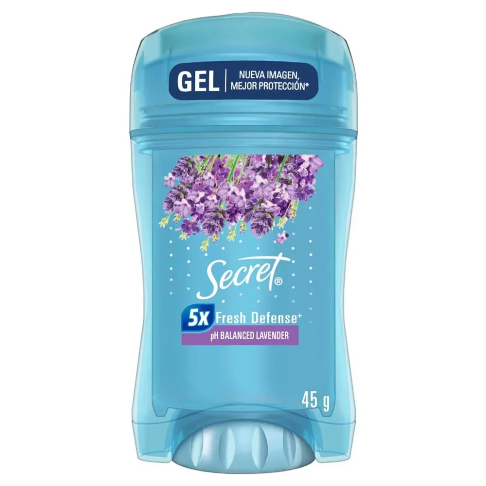 Antitranspirante Secret Gel Invisible Lavender 45 g