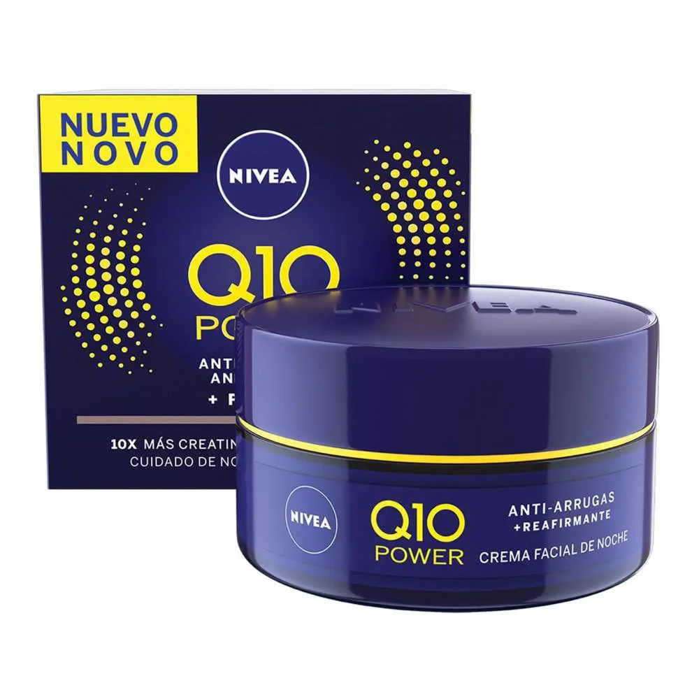 Crema Facial Nivea Reafirmante de Noche Q10 x50ml