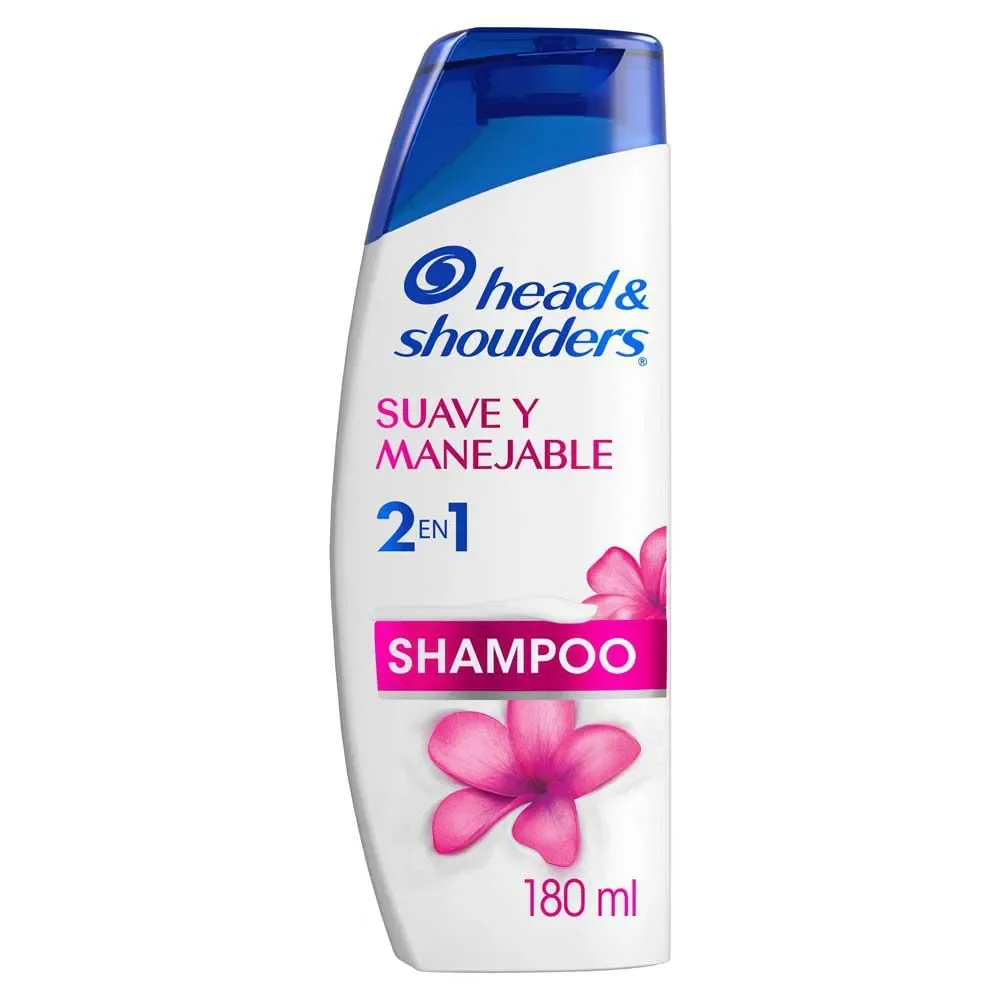 Shampoo H&S suave y manejable (180 ml)