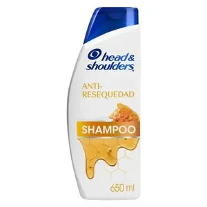 Shampoo Head & Shoulders Anti-Resequedad Nutrición Diaria, Miel Aceites y Esenciales 650 ml