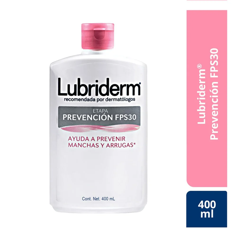 Crema Corporal Lubriderm Prevención 400 ml