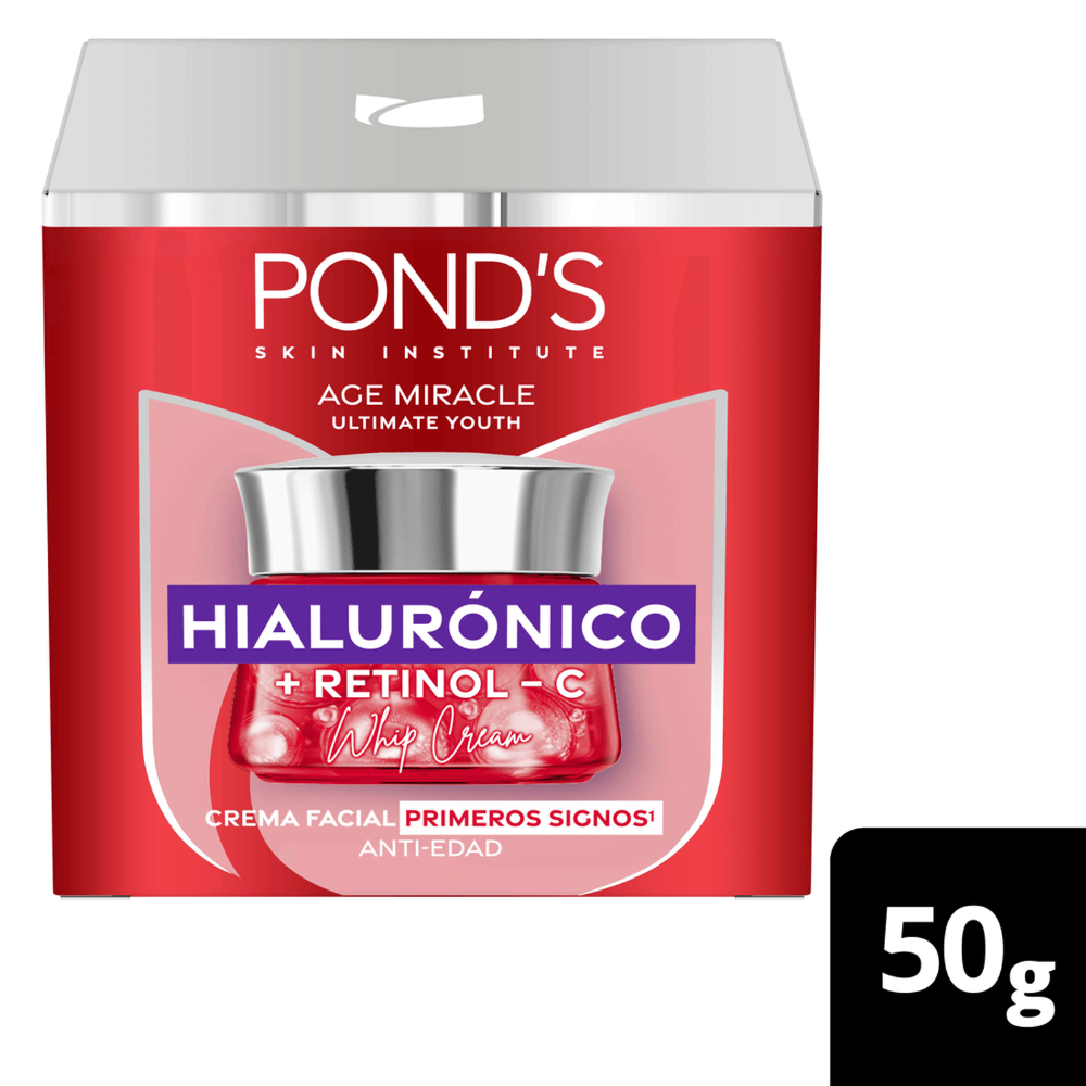 Crema Facial Ponds Pmros. Signos Hialuronico 50g
