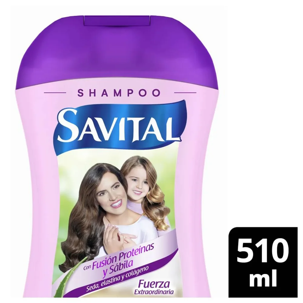 shampoo savital fusion proteinas 510ml