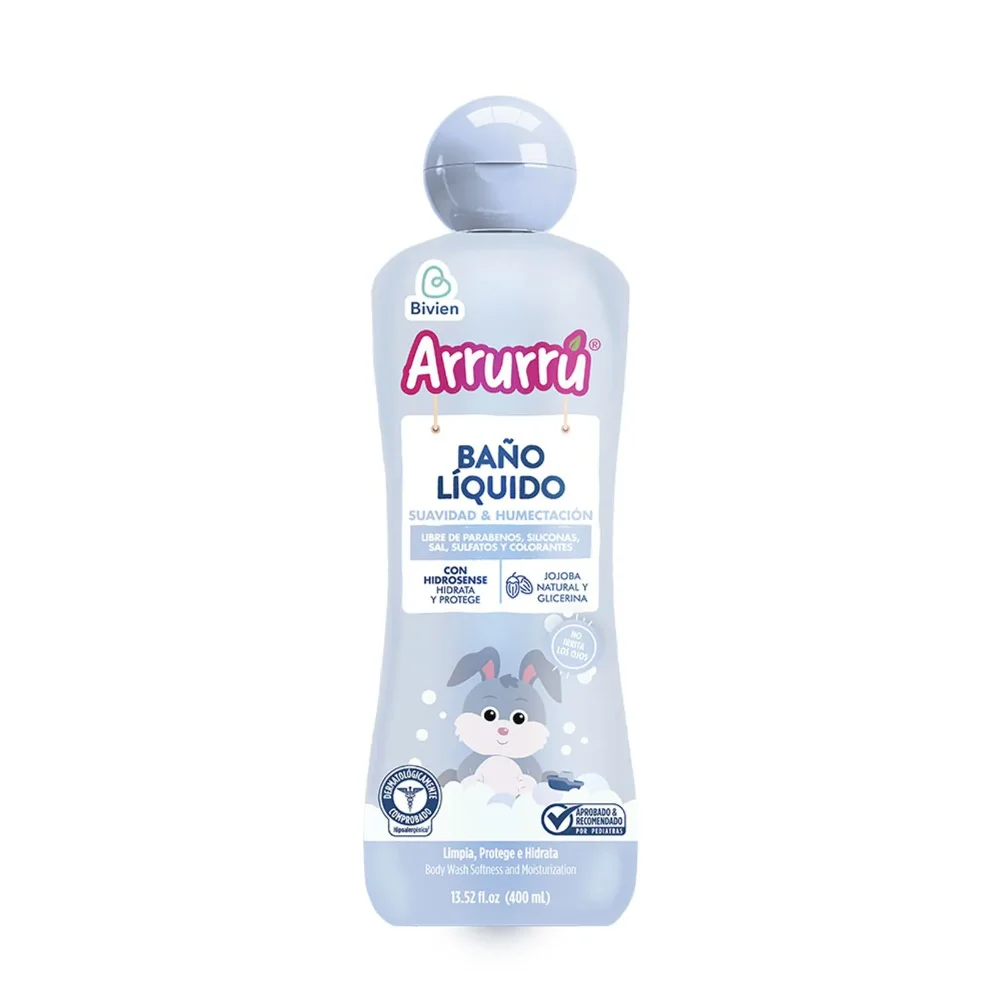 Baño liquido Arrurru suavidad y humectación x400ml