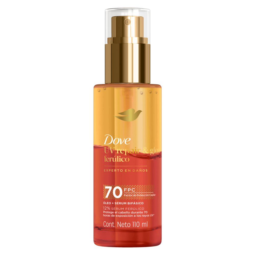 Serum Capilar Dove UV Repair Glow Felúrico
