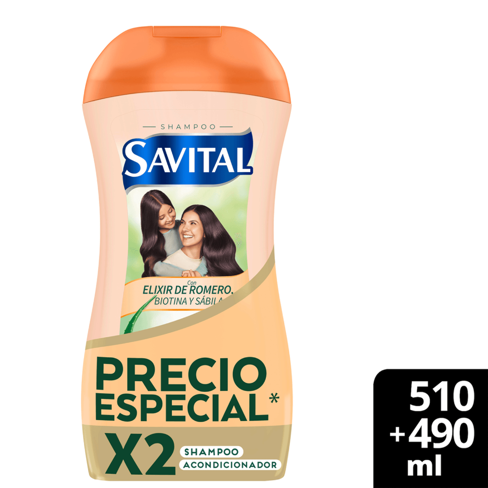 savital pack elixir de romero 510ml