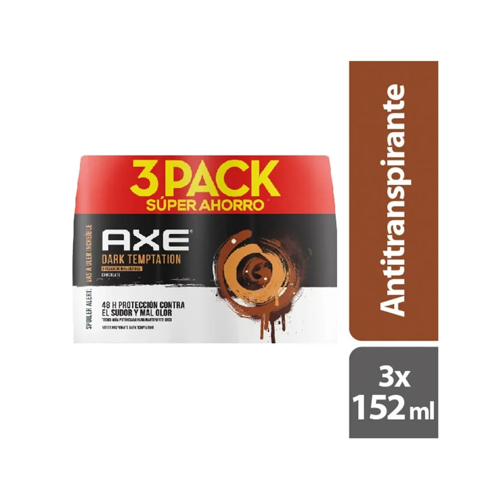 Desodorante Axe Dark Temptation Aerosol 152ml