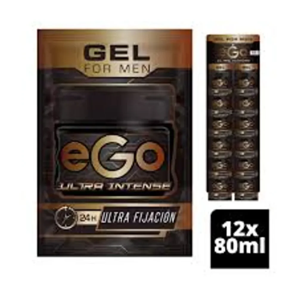 GEL EGO ULTRA INTENSE SOBRE *80 DISPLEY 12UN