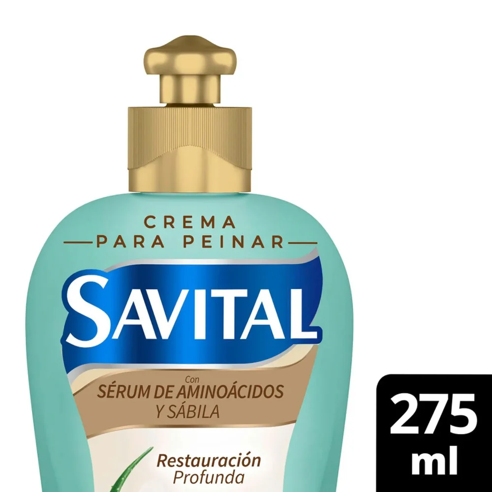 crema peinar savital Aminoácidos 275ml