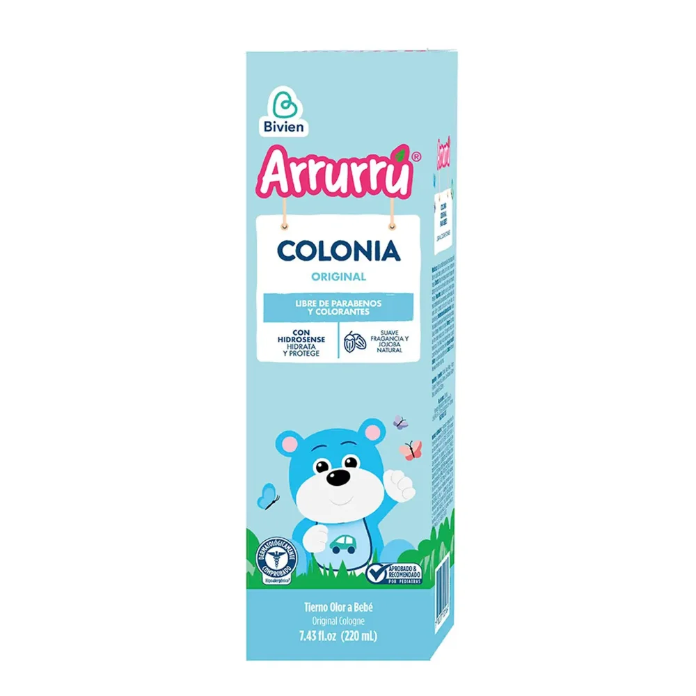 Colonia Arrurrú original Azul x220ml