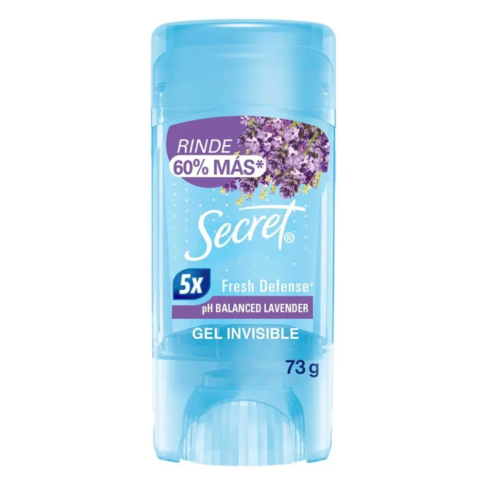Desodorante en Gel Secret Ph Balanced Lavender 73 grs