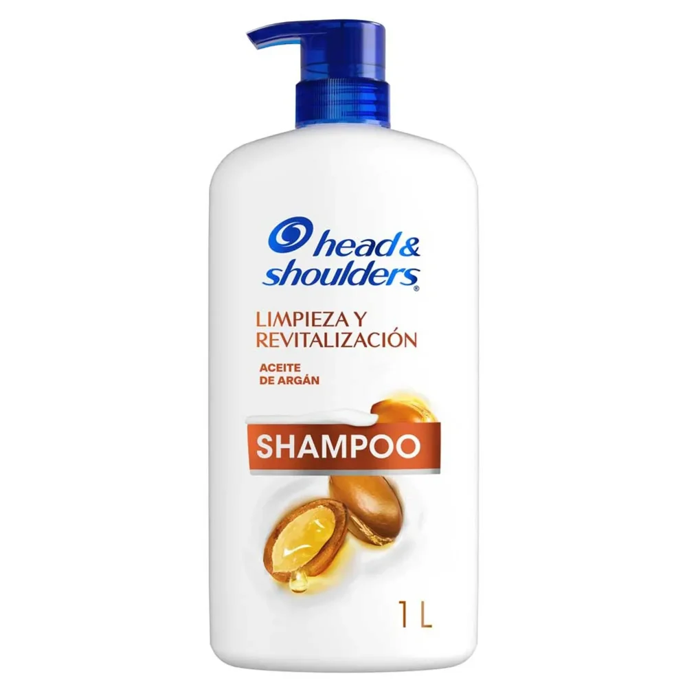 Shampoo Head & Shoulders Limpieza y Revitalización 1l