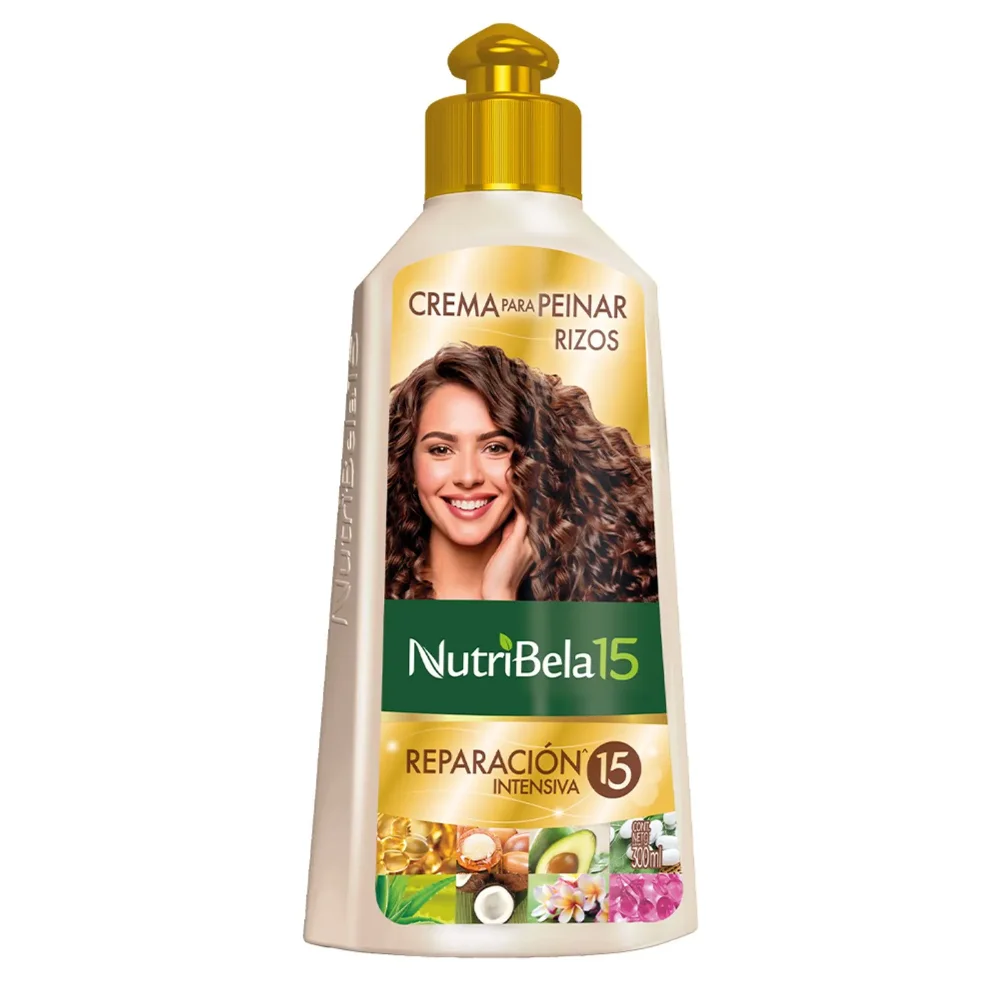 Crema Peinar Nutribela Risos Reparación Intensiva 300ml