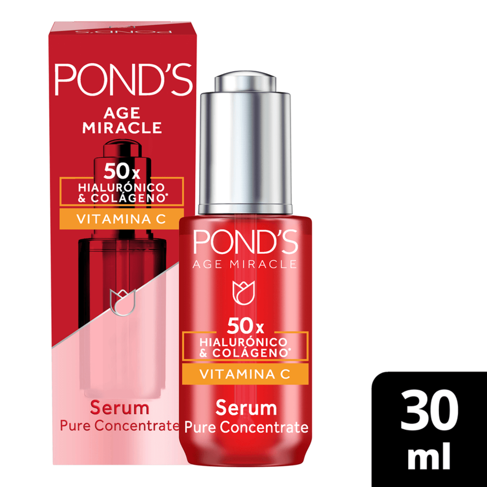 Serum Antiedad con Vitamina C Ponds Agre Miracle Serum Pure concentrate 30ml
