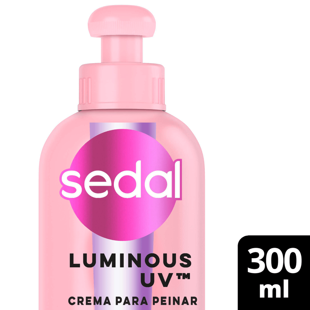 Crema Para Peinar Sedal Glycolic Luminous 300ml