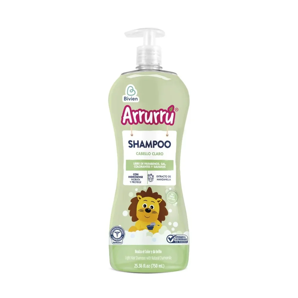 Shampoo Arrurrú cabello claro x750ml