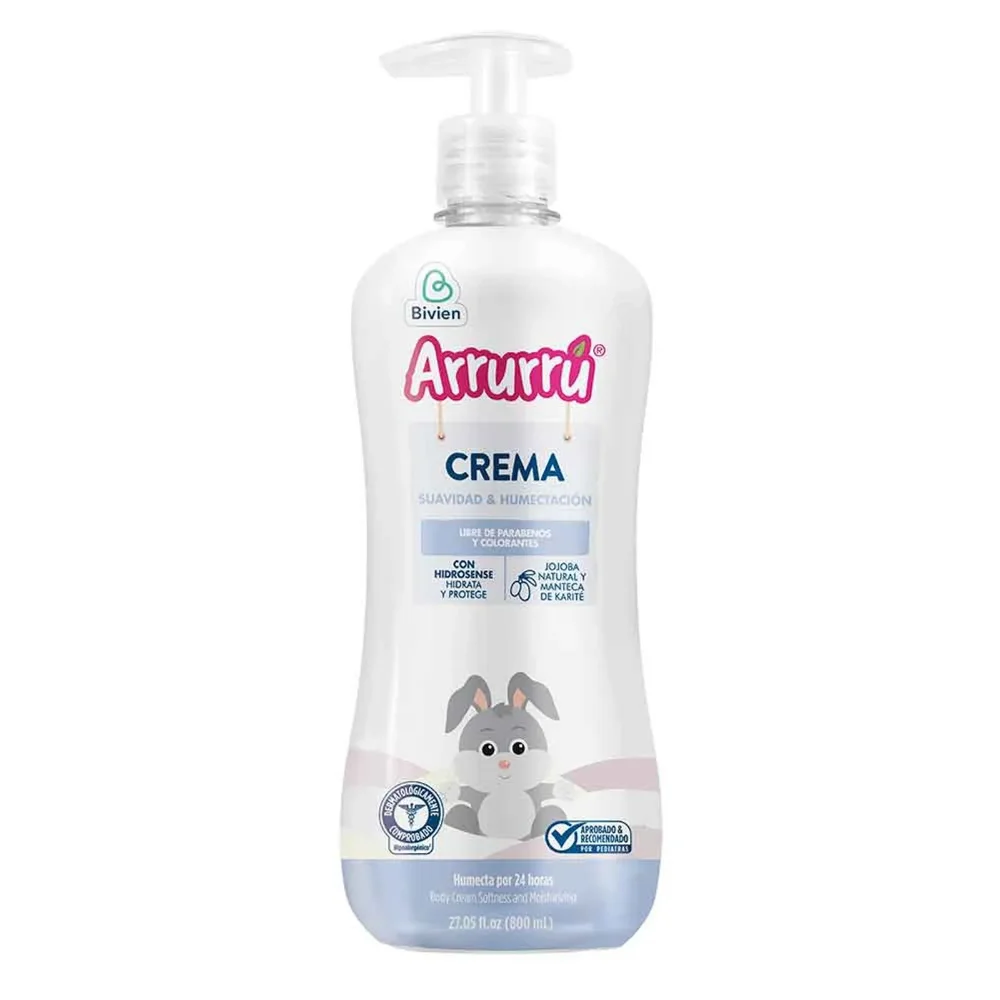 Crema Arrurru suavidad & humectación x800ml