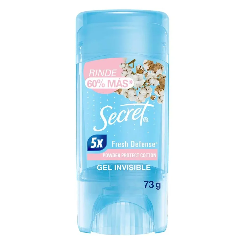 Desodorante en Gel Secret Powder Protect Cotton 73 grs