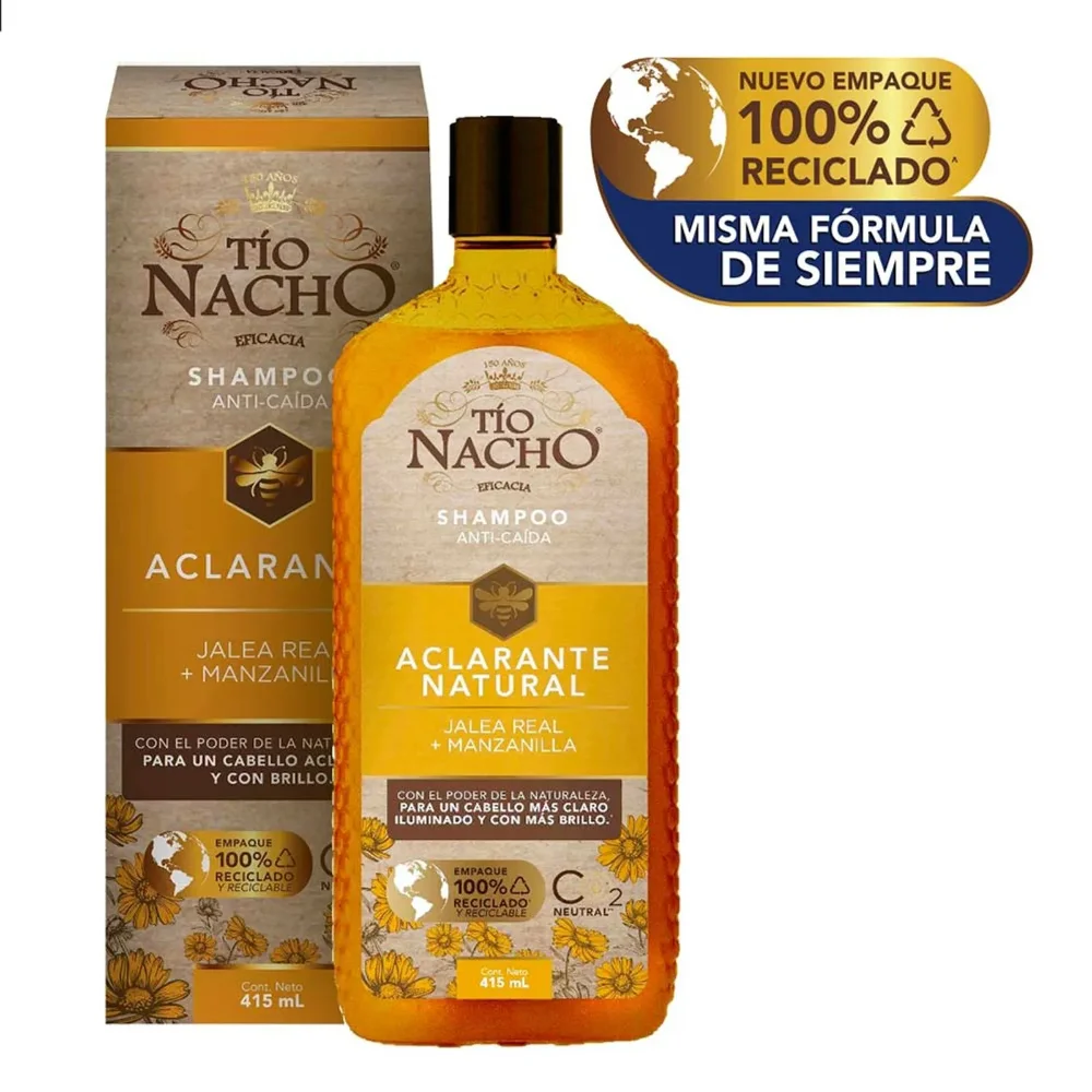 Shampoo Tio Nacho manzanilla aclarante x415ml
