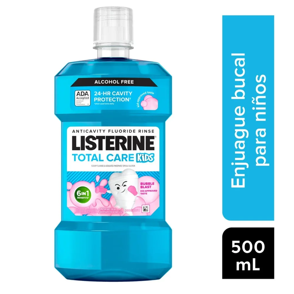 Enjuague Bucal Listerine Kids Chicle 500ml