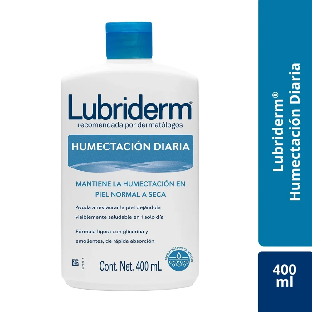 Crema Corporal Lubriderm Humectación Diaria 400ml