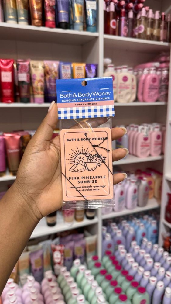Costa Rica Pink Pineapple Sunrise Olor Colgable de Carro - Bath & Body Works