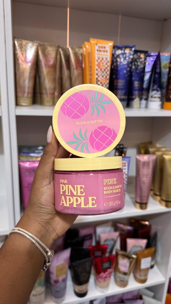 Pink Pineapple Exfoliante 10oz - PINK