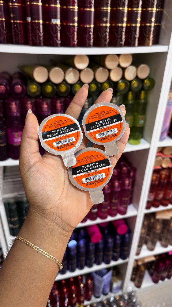 Olor de Vehiculo Pumpkin Pecan Waffles 6ml - Bath & Body Works