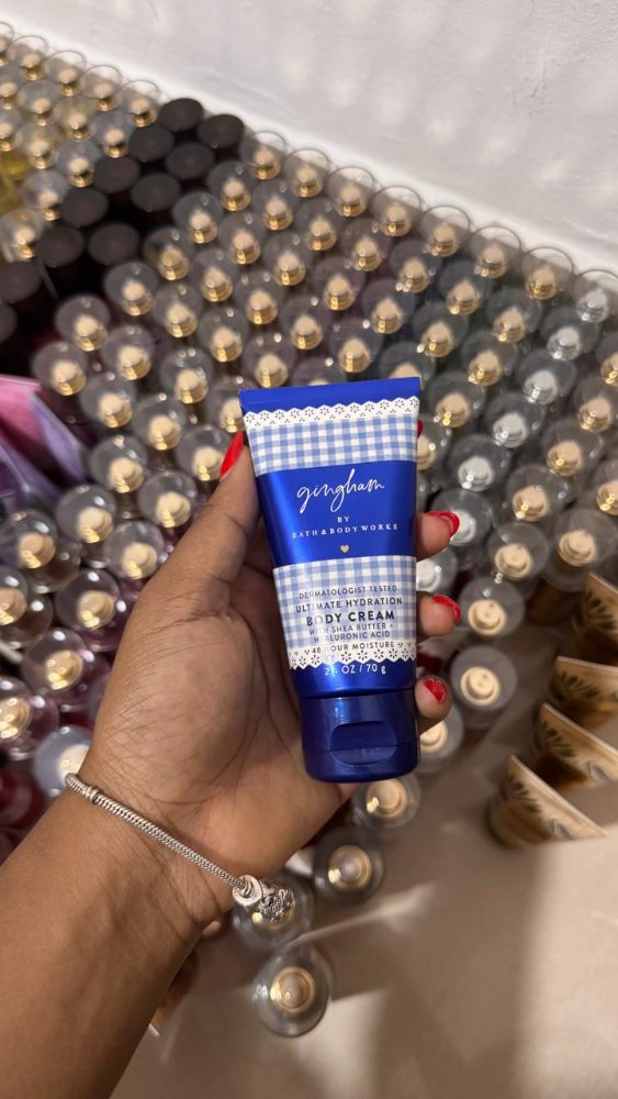 Gingham Crema Mini 70g - Bath & Body Works