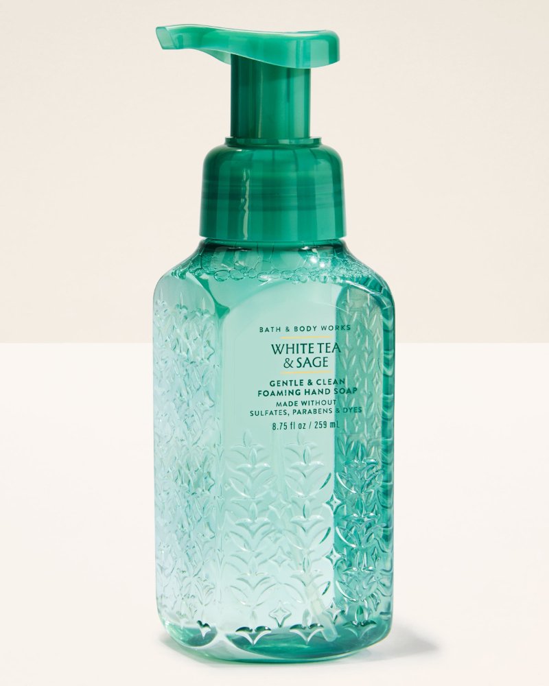 White Tea & Sage Jabon Espumoso para Manos 8.75 oz - Bath & Body Works