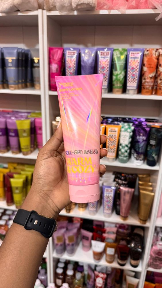 Body Lotion Sun Splashed Warm & Cozy 8.4oz - PINK