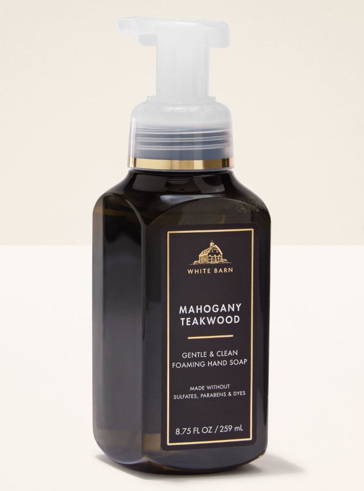 Mahogany Teakwood Jabon Espumoso para Manos 8.75 oz - Bath & Body Works