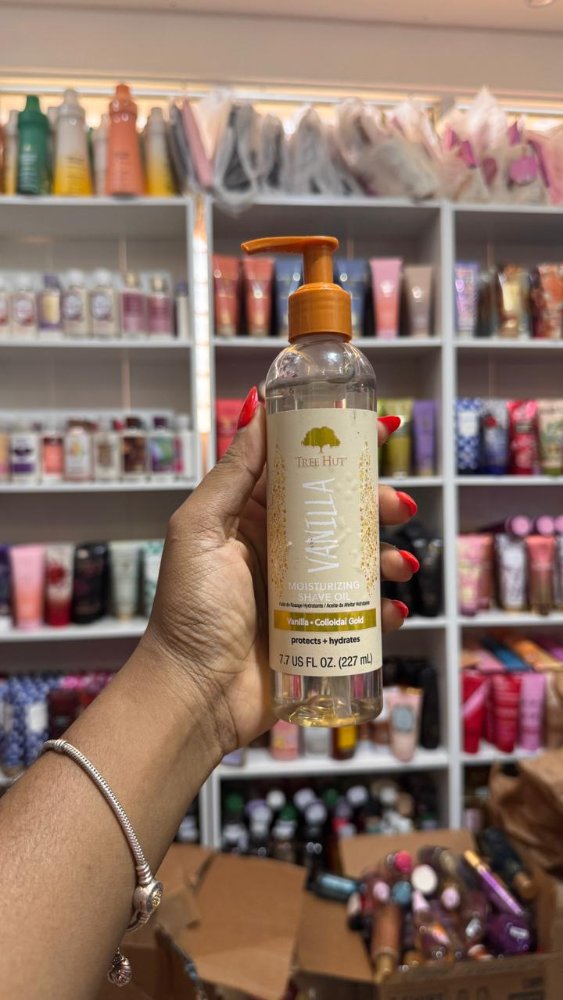 Vanilla Aceite de Afeitar 7.7oz - Tree Hut