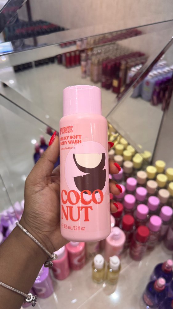 COCONUT Gel de Ducha 12oz - PINK