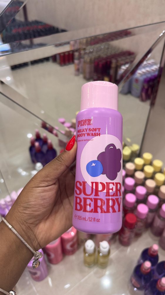 SUPER BERRY Gel de Ducha 12oz - PINK