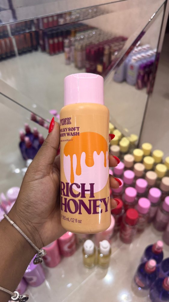 RICH HONEY Gel de Ducha 12oz - PINK