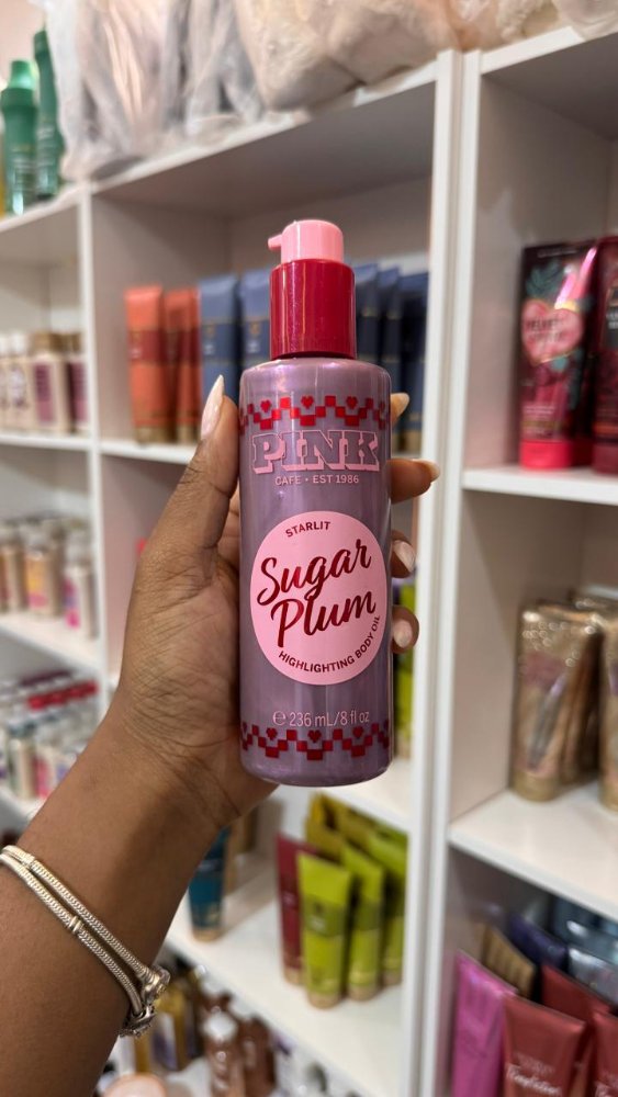 Sugar Plum Aceite Iluminador 8oz - PINK